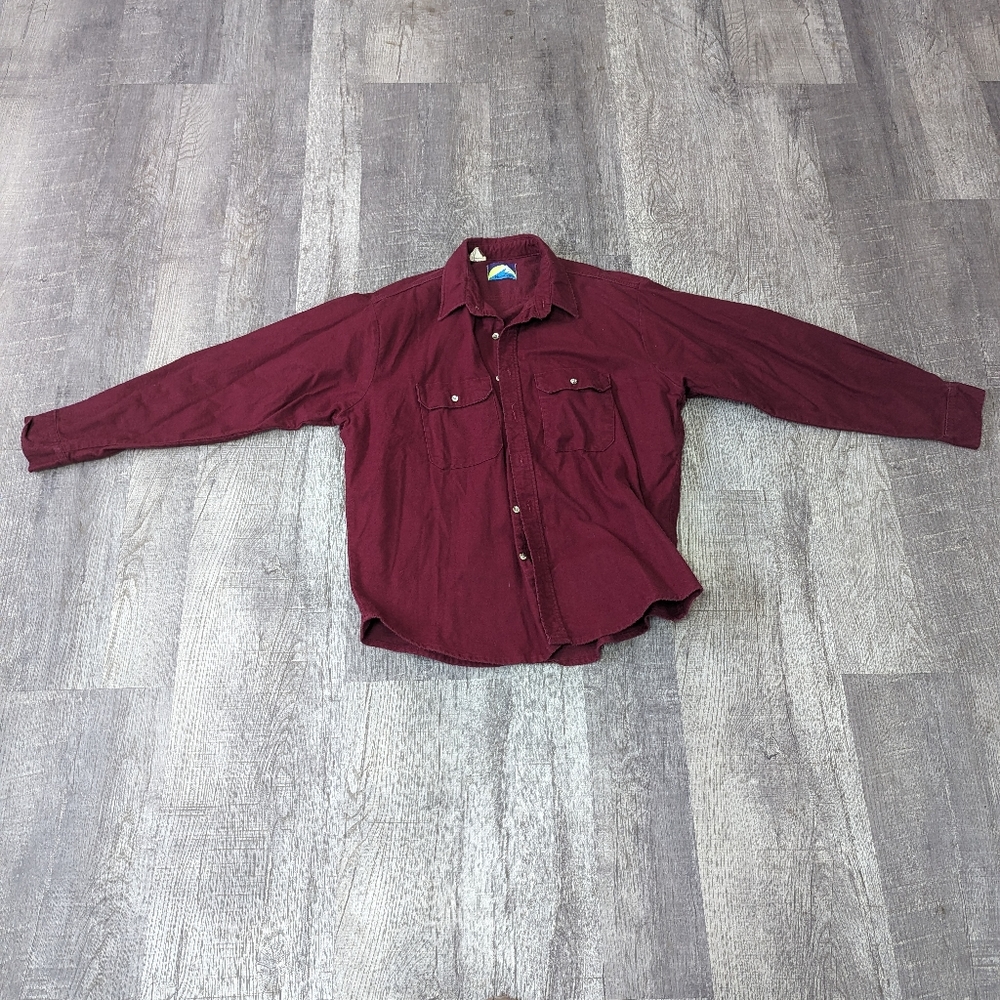 Vintage North Crest Flannel Shirt XL